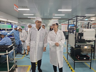 區常委、統戰部部長金濤蒞臨我司調研指導工作